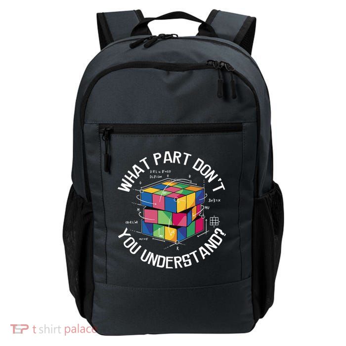 Funny Puzzle Cube Daily Commute Backpack