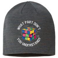 Funny Puzzle Cube Sustainable Beanie