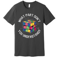 Funny Puzzle Cube Premium T-Shirt