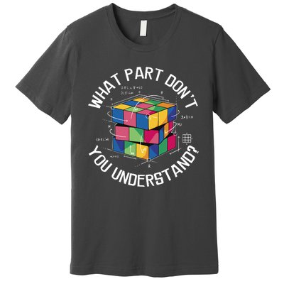 Funny Puzzle Cube Premium T-Shirt