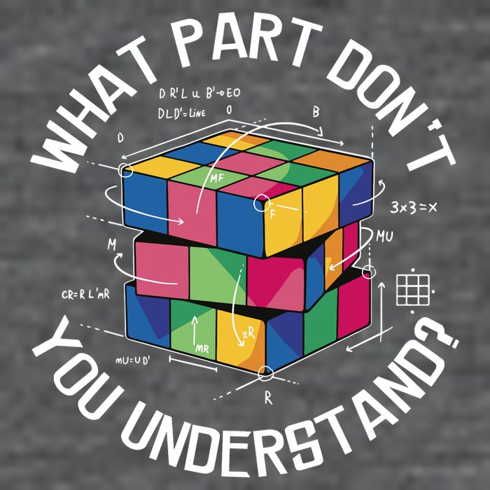 Funny Puzzle Cube Premium T-Shirt