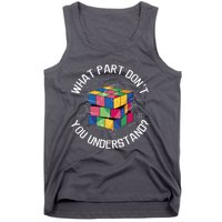 Funny Puzzle Cube Tank Top