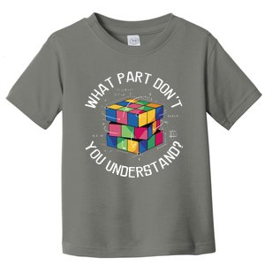 Funny Puzzle Cube Toddler T-Shirt