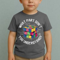 Funny Puzzle Cube Toddler T-Shirt
