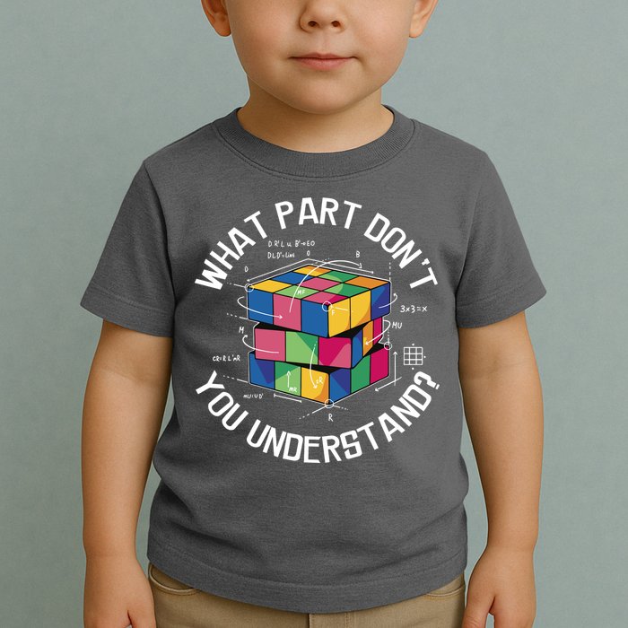 Funny Puzzle Cube Toddler T-Shirt