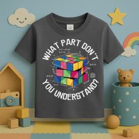 Funny Puzzle Cube Toddler T-Shirt