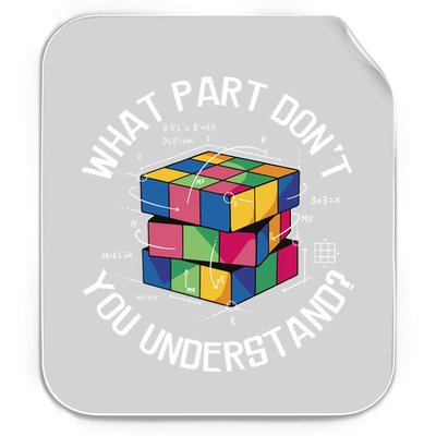 Funny Puzzle Cube Permanent Decal Sticker