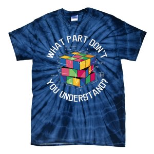 Funny Puzzle Cube Tie-Dye T-Shirt