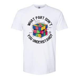 Funny Puzzle Cube Softstyle CVC T-Shirt