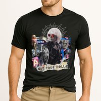 Feminist Punk Collage Not Your Doll Performance Shirt