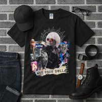 Feminist Punk Collage Not Your Doll Tall T-Shirt