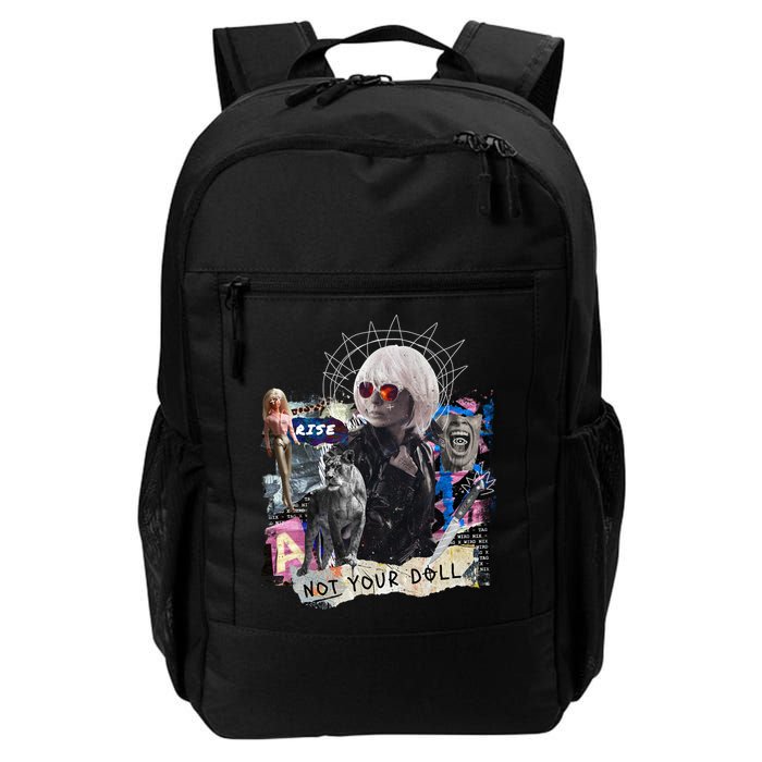 Feminist Punk Collage Not Your Doll Backpack