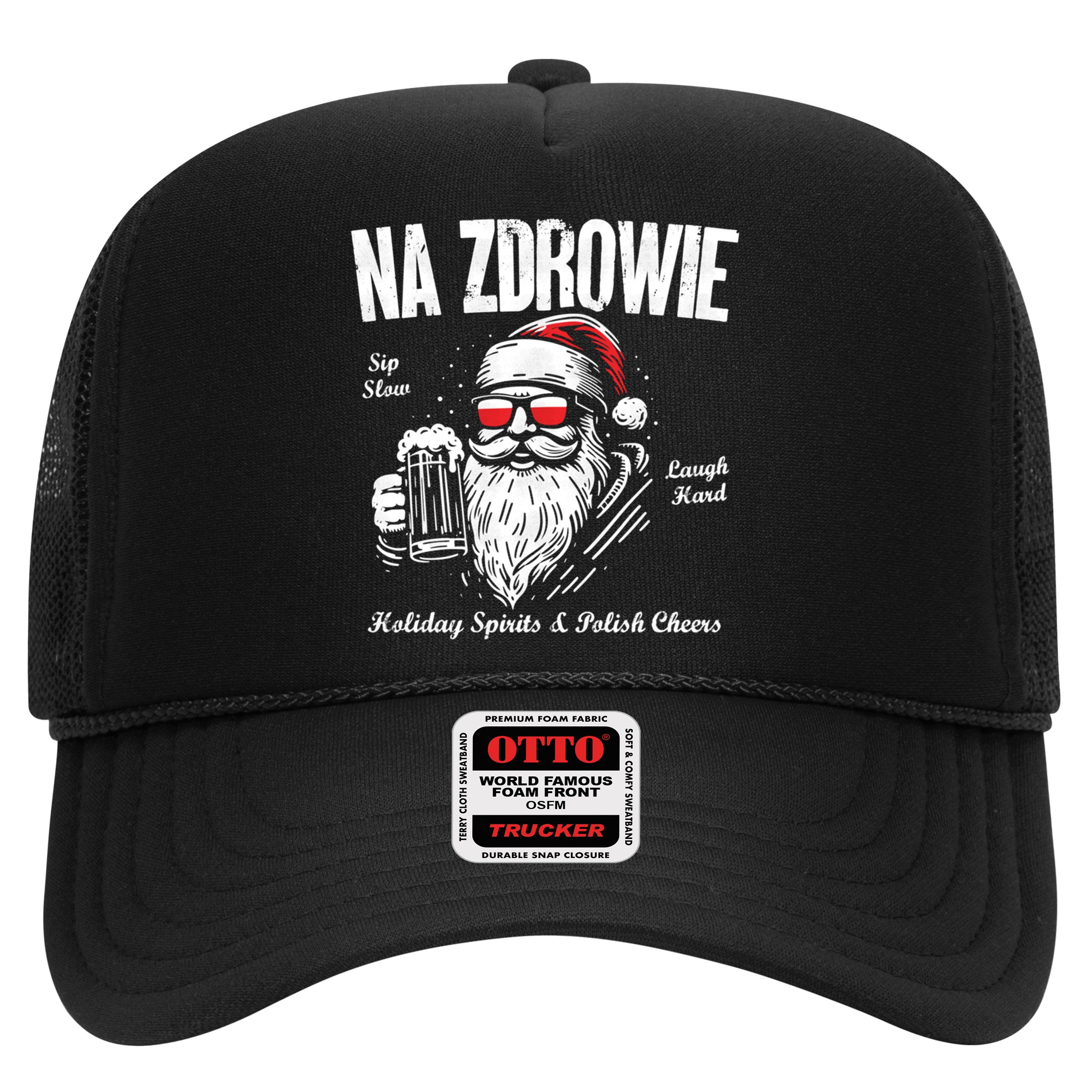 Funny Polish Christmas Santa Cool Na Zdrowie Poland Beer Meaningful Gift Hat