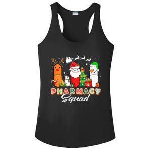 Funny Pills Christmas Lights Pharmacy Crew Reindeer Santa Cute Gift Ladies PosiCharge Competitor Racerback Tank