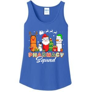 Funny Pills Christmas Lights Pharmacy Crew Reindeer Santa Cute Gift Ladies Essential Tank