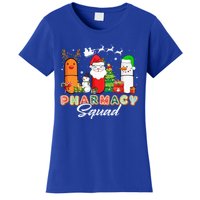 Funny Pills Christmas Lights Pharmacy Crew Reindeer Santa Cute Gift Women's T-Shirt