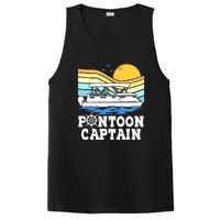 Funny Pontoon Captain Vintage Pontoon Boat PosiCharge Competitor Tank