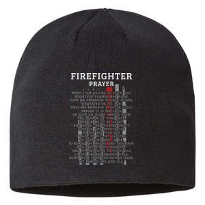 FireFighters Prayer Clothes Gift Sustainable Beanie