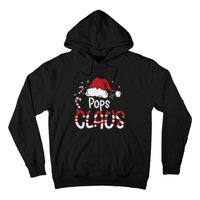 Funny Pops Claus Christmas Pajamas Santa Hat Costume Hoodie