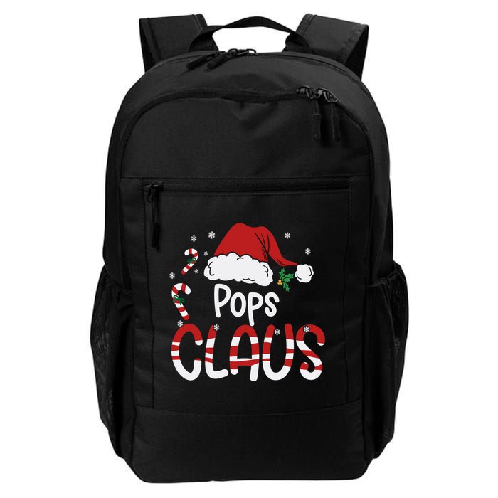 Funny Pops Claus Christmas Pajamas Santa Hat Costume Daily Commute Backpack