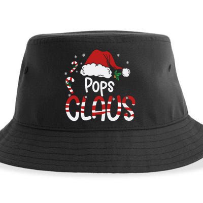 Funny Pops Claus Christmas Pajamas Santa Hat Costume Sustainable Bucket Hat