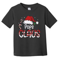 Funny Pops Claus Christmas Pajamas Santa Hat Costume Toddler T-Shirt