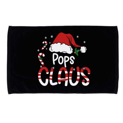 Funny Pops Claus Christmas Pajamas Santa Hat Costume Microfiber Hand Towel