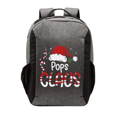 Funny Pops Claus Christmas Pajamas Santa Hat Costume Vector Backpack