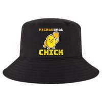 Funny Pickleball Chick Cool Comfort Performance Bucket Hat