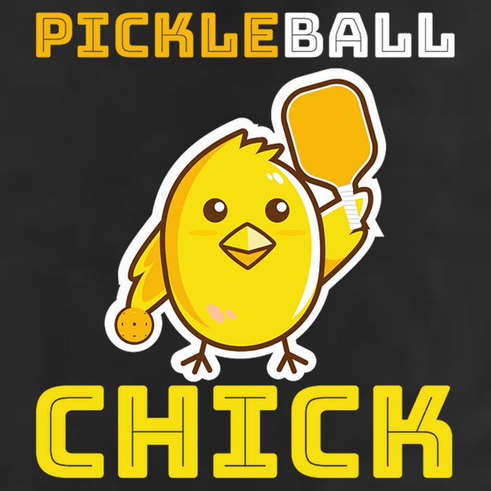 Funny Pickleball Chick Cool Comfort Performance Bucket Hat