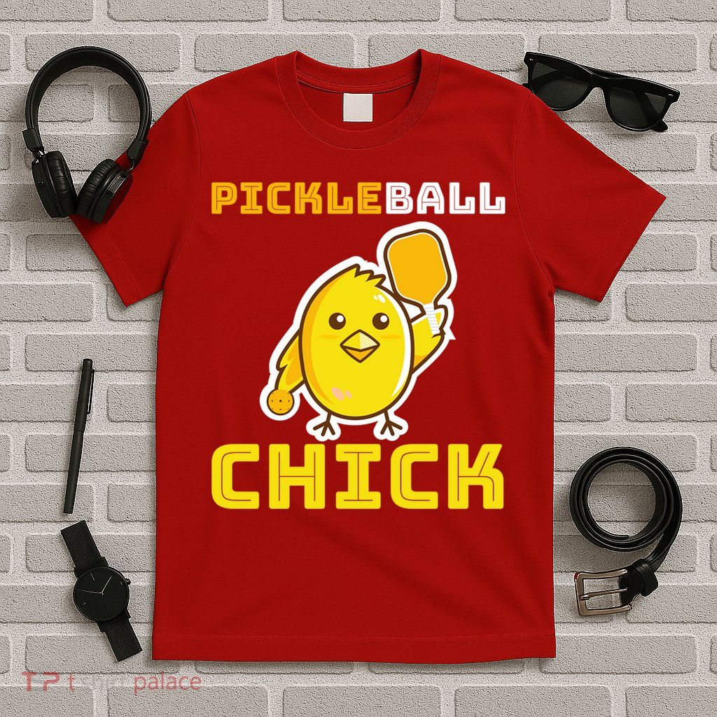 Funny Pickleball Chick T-Shirt