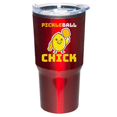 Funny Pickleball Chick Tumbler