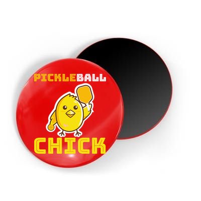 Funny Pickleball Chick Magnet