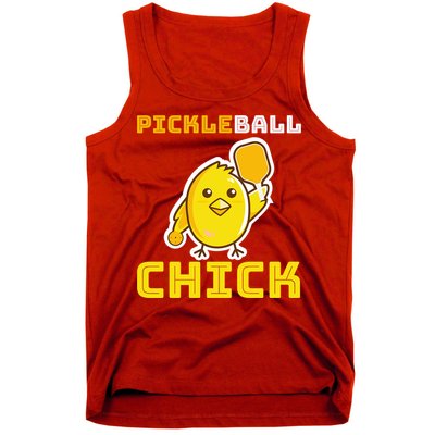 Funny Pickleball Chick Tank Top