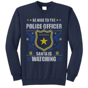 Funny Policeman Christmas Police Officer Ugly Christmas Sweatshirt