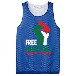 Free Palestine Cool Gift Gaza Freedom End Israeli Occupation Cute Gift Mesh Reversible Basketball Jersey Tank