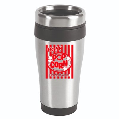 Fresh Popcorn Costume For Halloween 16oz Travel Tumbler