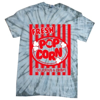 Fresh Popcorn Costume For Halloween Tie-Dye T-Shirt