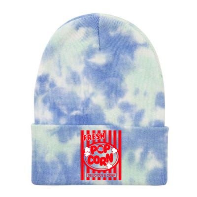 Fresh Popcorn Costume For Halloween Tie Dye 12in Knit Beanie