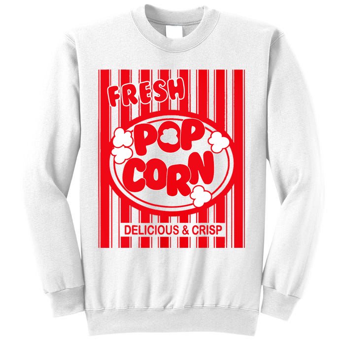 Fresh Popcorn Costume For Halloween Sweatshirt