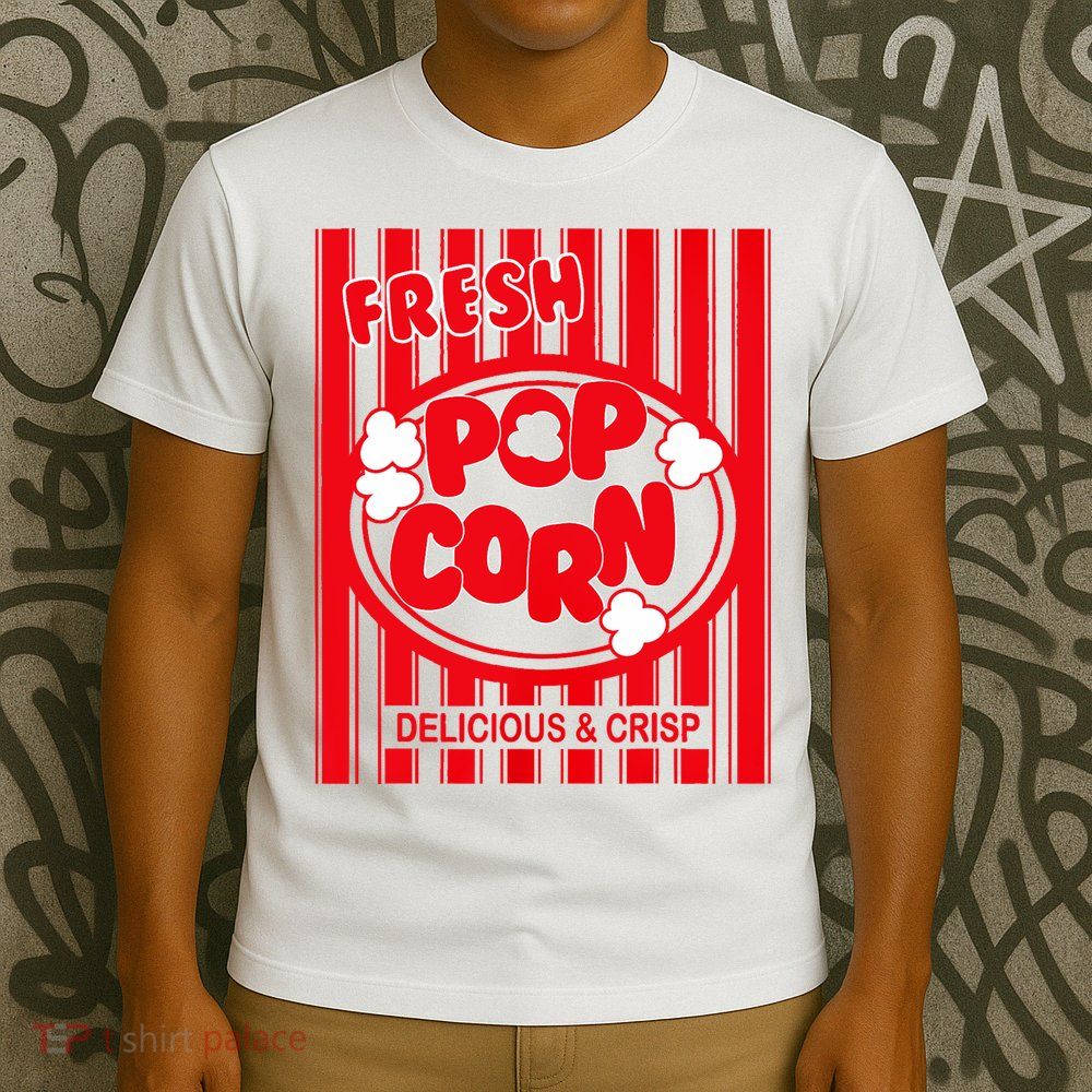 Fresh Popcorn Costume For Halloween T-Shirt