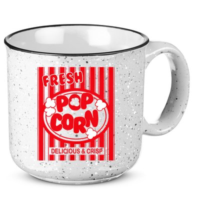 Fresh Popcorn Costume For Halloween 15oz Campfire Ceramic Mug