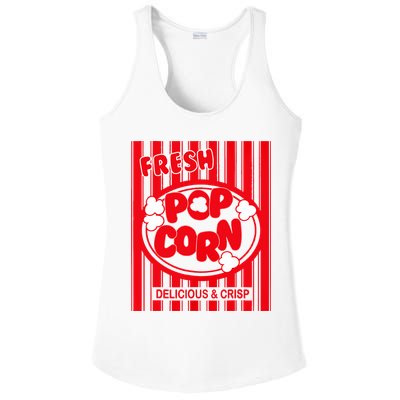 Fresh Popcorn Costume For Halloween Ladies PosiCharge Competitor Racerback Tank
