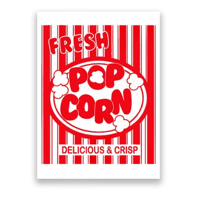 Fresh Popcorn Costume For Halloween Poster