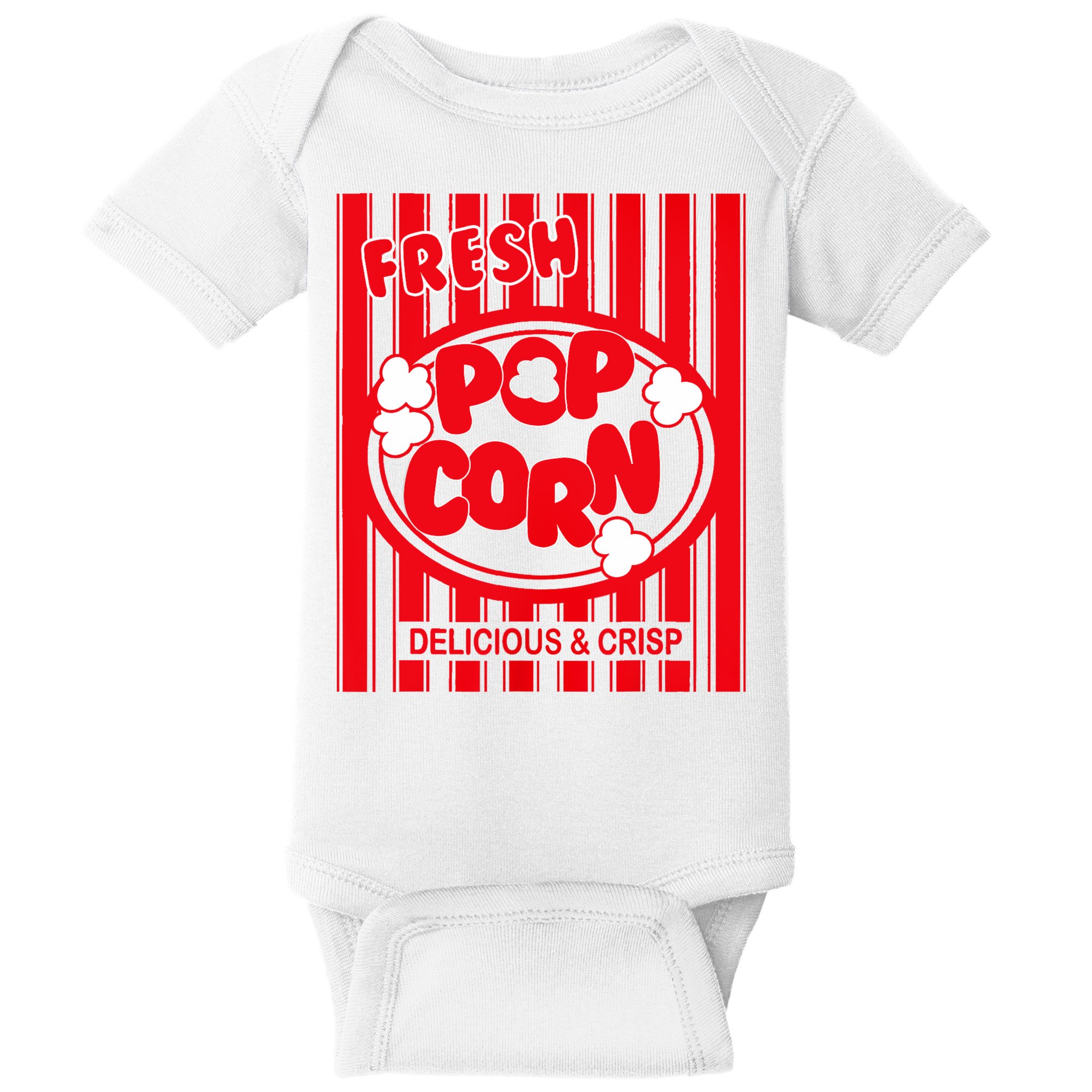 Fresh Popcorn Costume For Halloween Baby Bodysuit