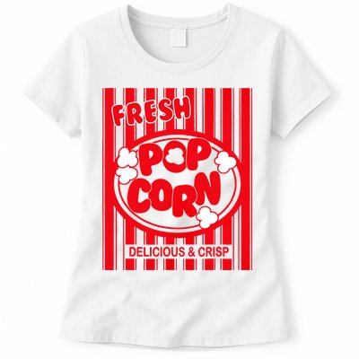 Fresh Popcorn Costume For Halloween Womens T-Shirt