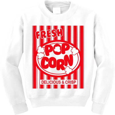 Fresh Popcorn Costume For Halloween Kids Sweatshirt