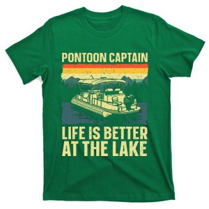 Funny Pontoon Captain Art For Pontoon T-Shirt