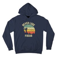 Funny Photographer Camera Never Lose Focus Photography Hoodie