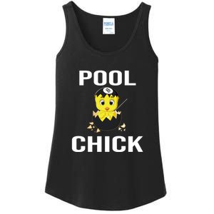 Funny Pool Chick Billiards Gift For Father’s Day Ladies Essential Tank